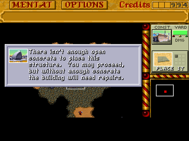 Dune II - The Battle for Arrakis  [Falcon030] [TT030] [OpenDune] atari screenshot